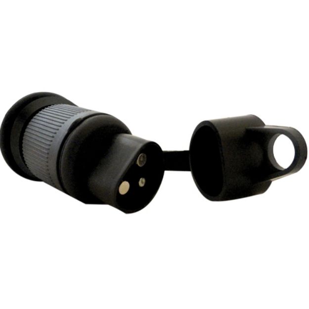 Picture of 3 Pin Male Plastic Plug | 12V